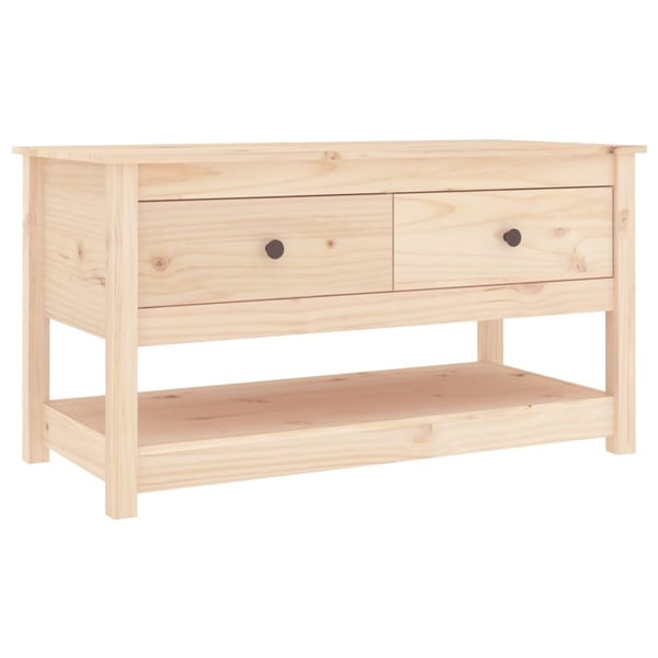 vidaXL Salongbord 102x49x55 cm heltre furu