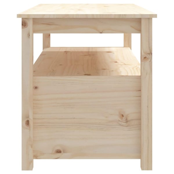 vidaXL sofabord 102x49x55 cm massivt fyrretræ