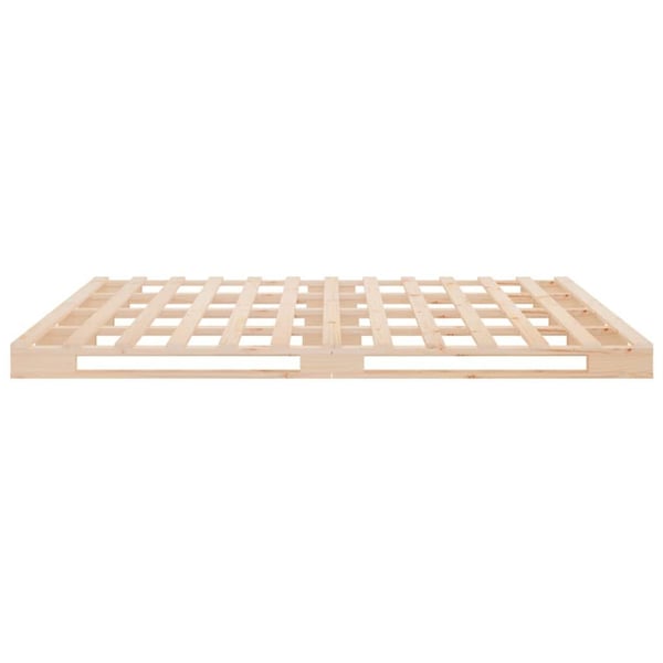 vidaXL Palleseng 180x200 cm heltre furu Super King