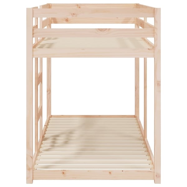 vidaXL Køyeseng 80x200 cm heltre furu