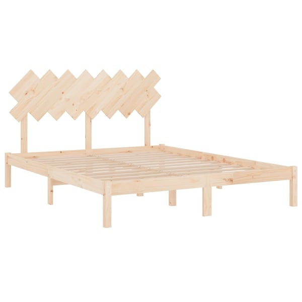 vidaXL Sengeramme 160x200 cm heltre