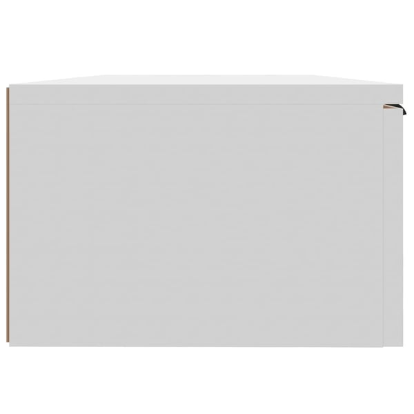 vidaXL vægskabe 2 stk. 68x30x20 cm konstrueret træ hvid