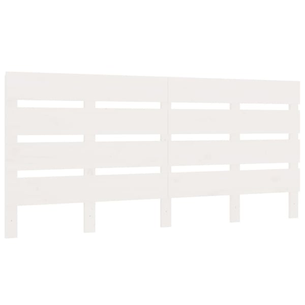 vidaXL Sengeramme uten madrass hvit 140x200 cm heltre furu
