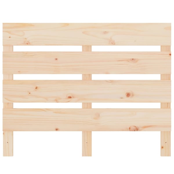 vidaXL Sengeramme uten madrass 75x190 cm heltre furu