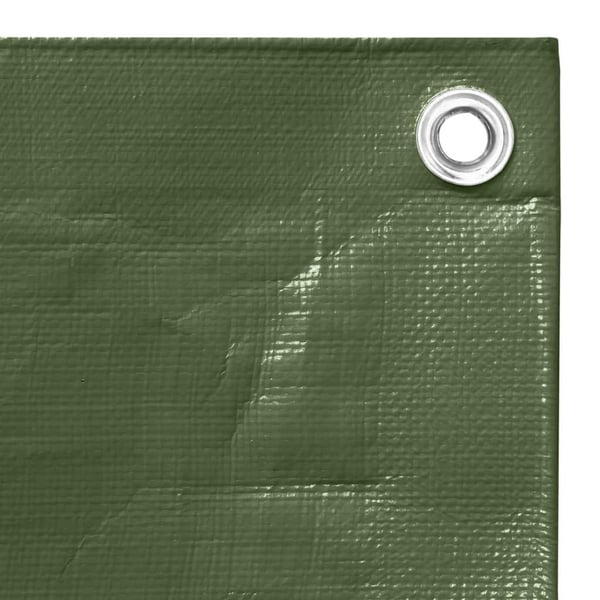 vidaXL presenning 3x3 m 260 g/m² HDPE grøn