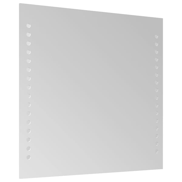 vidaXL Kylpyhuoneen LED-peili 30x30 cm