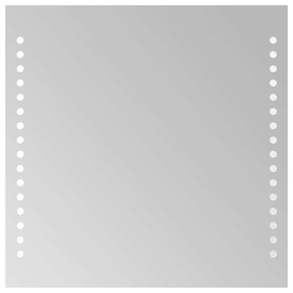 vidaXL Kylpyhuoneen LED-peili 30x30 cm