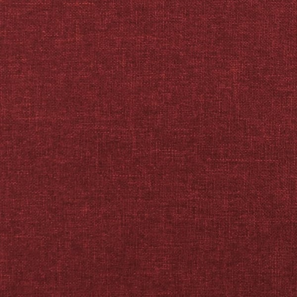 vidaXL fodskammel 45x29,5x35 cm stof vinrød