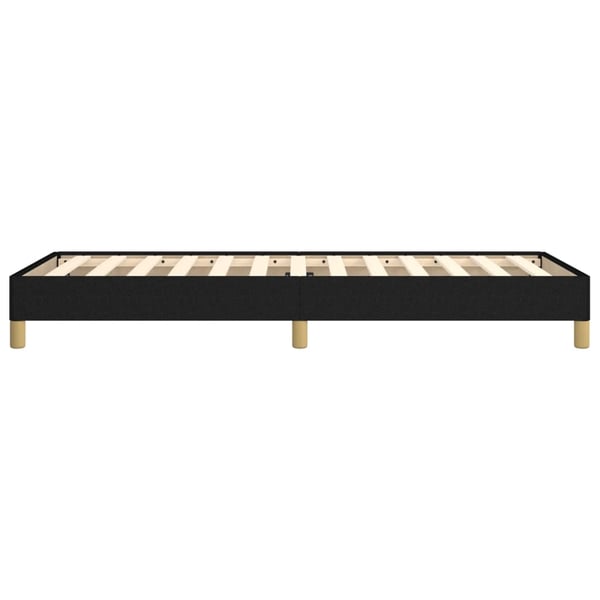 vidaXL Sängram svart 80x200 cm tyg