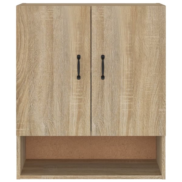vidaXL Veggskap sonoma eik 60x31x70 cm konstruert tre
