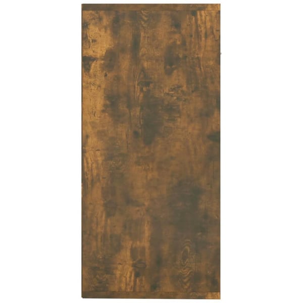 vidaXL skænk 88x30x65 cm konstrueret træ røget egetræsfarve