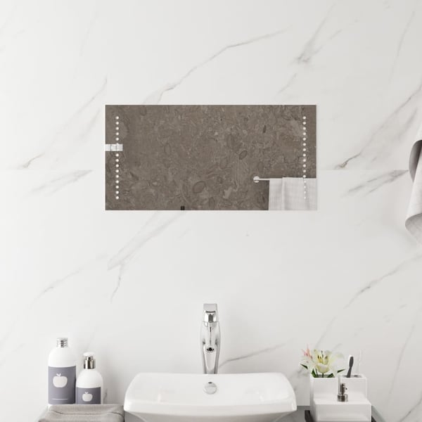 vidaXL Kylpyhuoneen LED-peili 30x60 cm