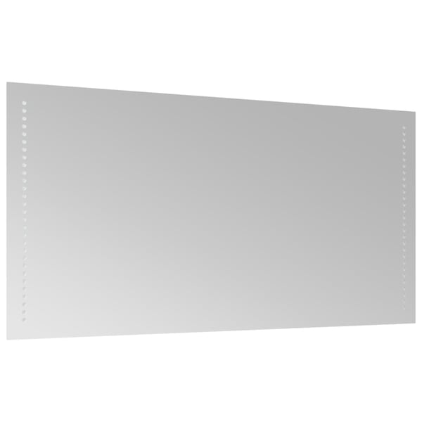 vidaXL Kylpyhuoneen LED-peili 50x100 cm