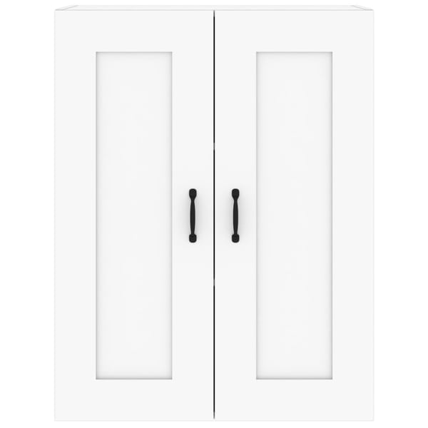 vidaXL Hengende veggskap hvit 69,5x32,5x90 cm