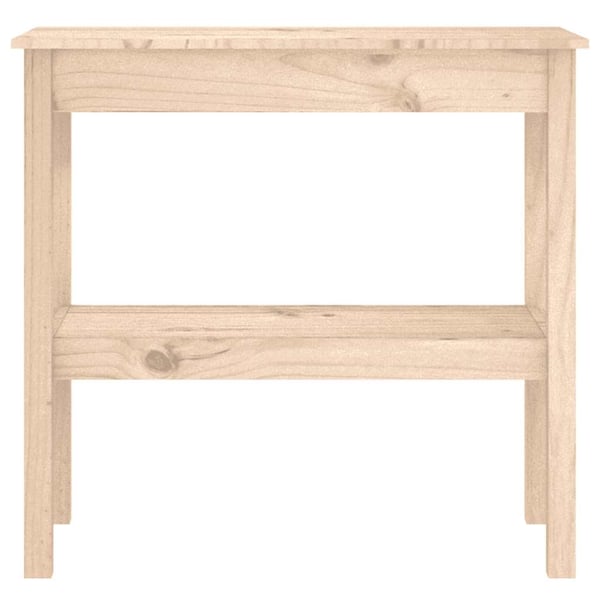 vidaXL Konsollbord 80x40x75 cm heltre furu