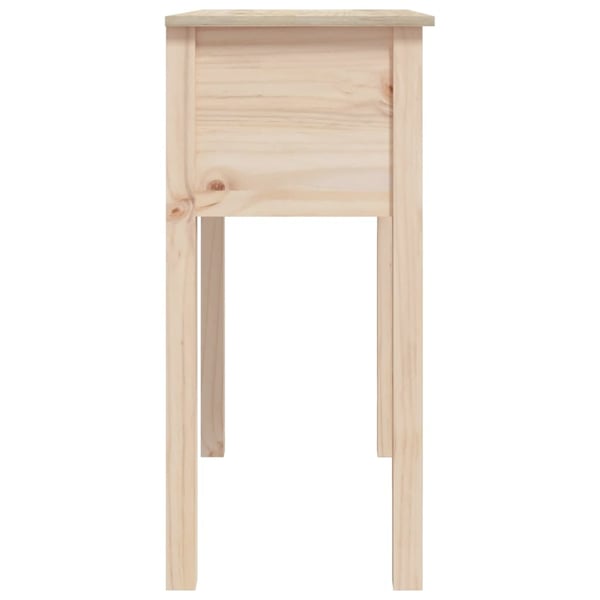 vidaXL Konsollbord 70x35x75 cm heltre furu