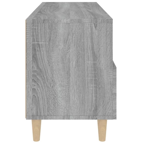 vidaXL TV-taso harmaa Sonoma 80x36x50 cm tekninen puu