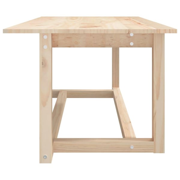 vidaXL Salongbord 110x55x45 cm heltre furu