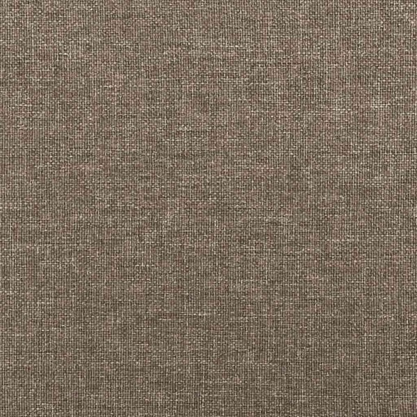 vidaXL Sengeramme uden madras Taupe 120x200 cm Stof
