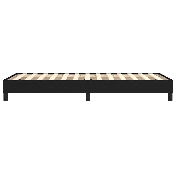 vidaXL Boxspring sengeramme 80x200 cm stof sort