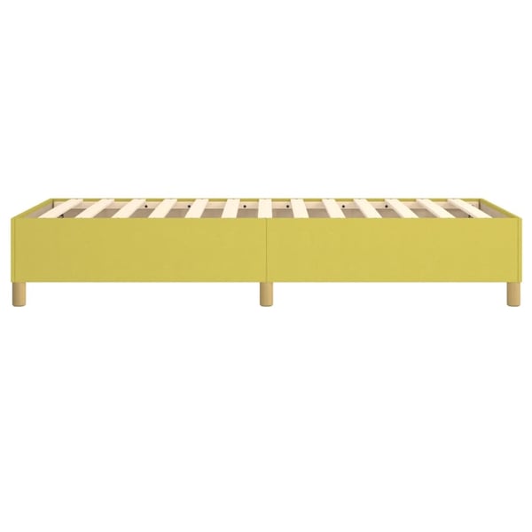 vidaXL Boxspring sengeramme 80x200 cm stof grøn