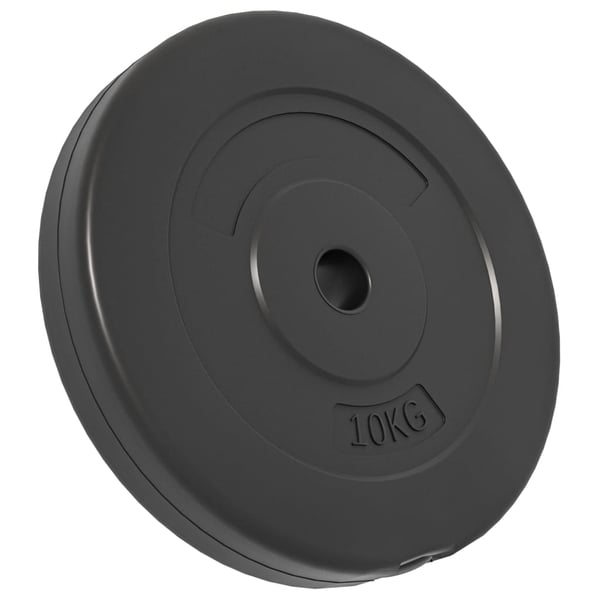 vidaXL Vektskiver 4 stk 30 kg sement