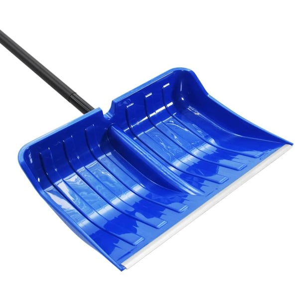vidaXL sneskovl 147 cm metal blå