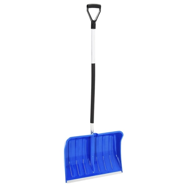 vidaXL sneskovl 145 cm aluminium blå