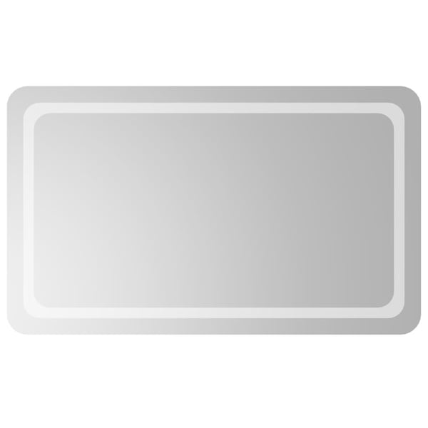 vidaXL Kylpyhuoneen LED-peili 100x60 cm