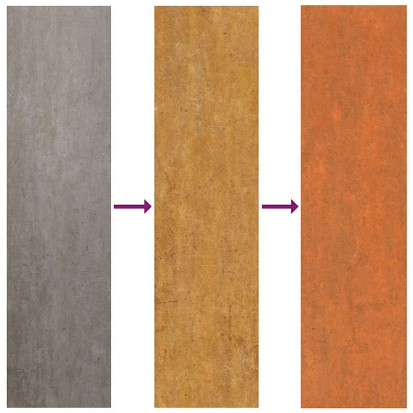 vidaXL Høybed rust 129x129x45 cm cortenstål
