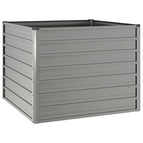 vidaXL højbed 100x100x77 cm cortenstål rustfarvet
