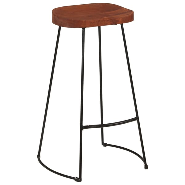 vidaXL Gavin-barkrakker 2 stk 50x40x78 cm heltre mango