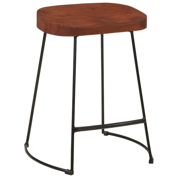 vidaXL Gavin-barkrakker 2 stk 45x38x53 cm heltre mango
