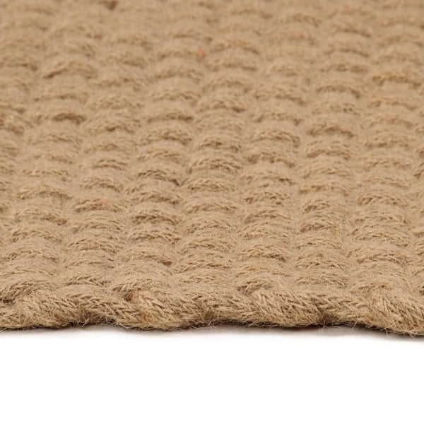 vidaXL Matto suorakaide luonnollinen 160x230 cm juutti