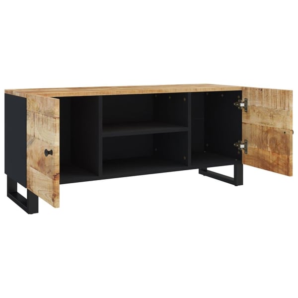 vidaXL tv-bord 105x33x46cm massivt mangotræ