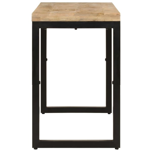 vidaXL spisebord 110x50x76 cm massivt mangotræ
