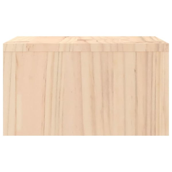 vidaXL Monitorstativ 50x27x15 cm heltre furu
