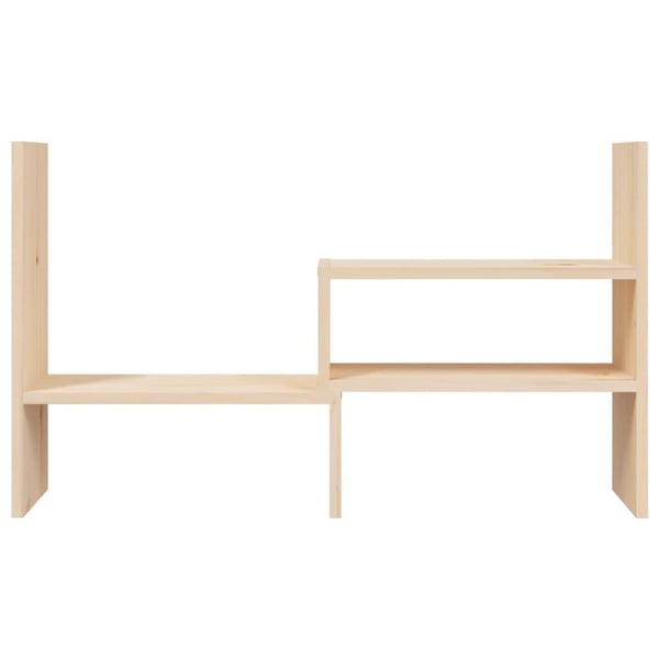 vidaXL skærmholder (39-72)x17x43 cm massivt fyrretræ