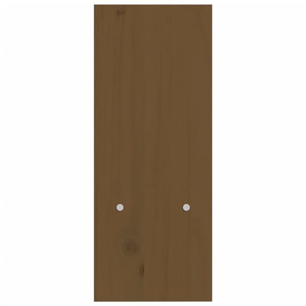 vidaXL skærmholder (39-72)x17x43 cm massivt fyrretræ gyldenbrun