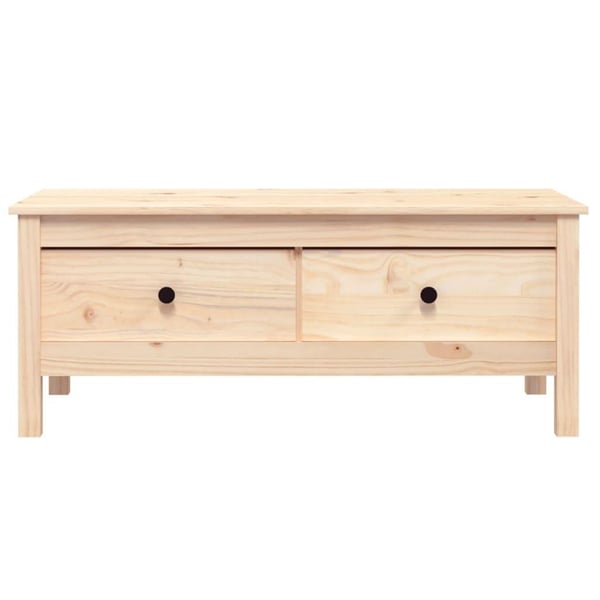 vidaXL sofabord 100x50x40 cm massivt fyrretræ