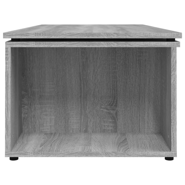 vidaXL Salongbord grå sonoma 150x50x35 cm konstruert tre