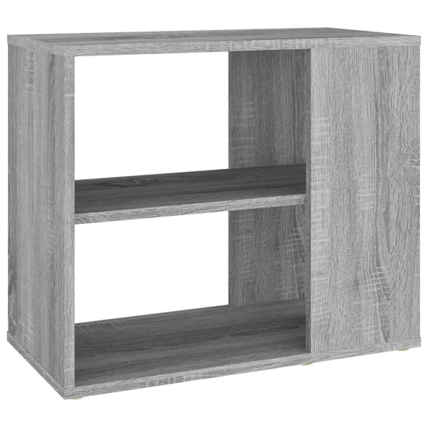 vidaXL Sideskap grå sonoma 60x30x50 cm konstruert tre
