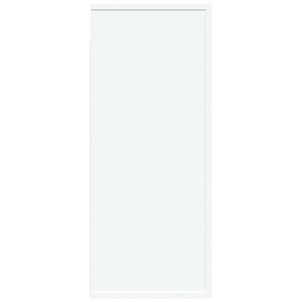 vidaXL Veggskap hvit 80x33x80 cm konstruert tre