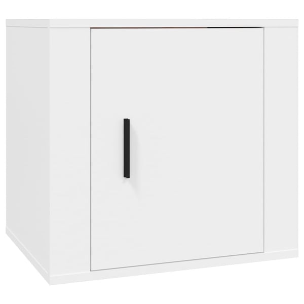 vidaXL Nattbord 2 stk hvit 50x39x47 cm