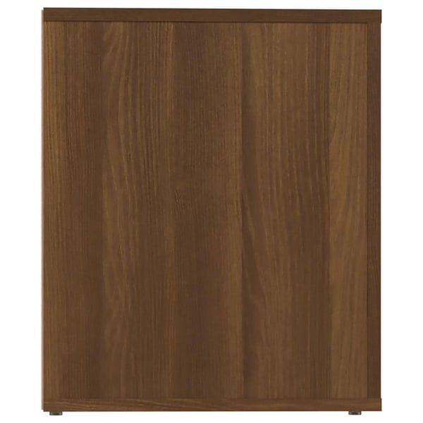 vidaXL Nattbord brun eik 50x39x47 cm