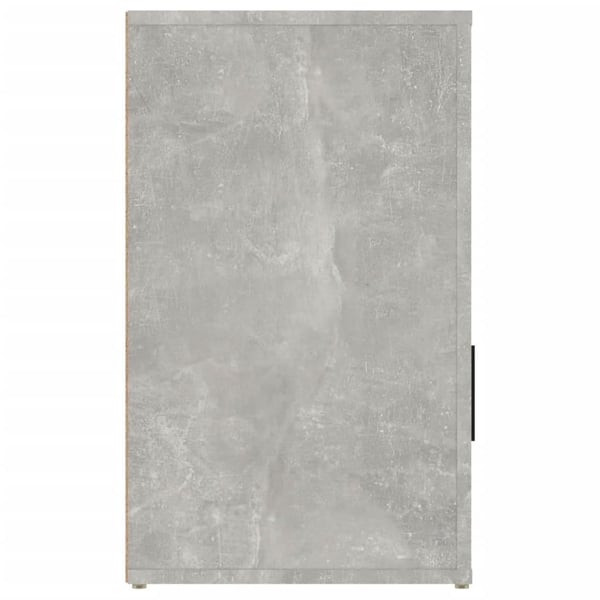 vidaXL Nattbord betonggrå 50x36x60 cm konstruert tre