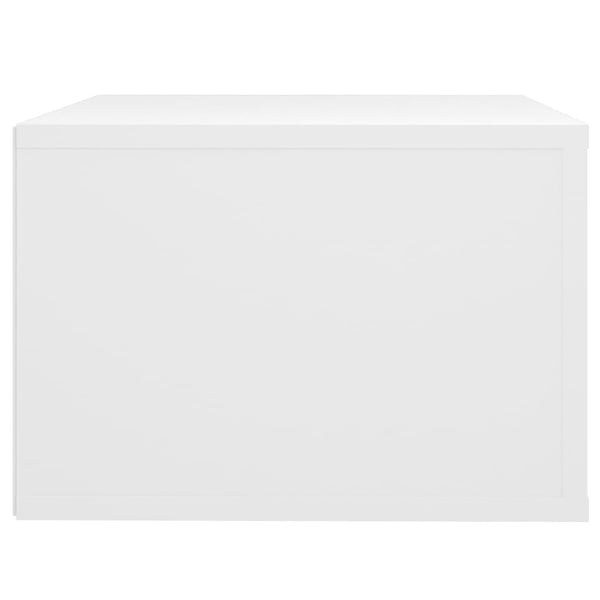 vidaXL væghængte sengeborde 2 stk. 50x36x25 cm hvid