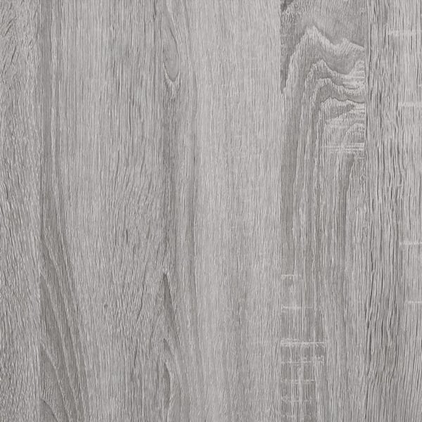 vidaXL Veggmontert nattbord sonoma oak 50x36x25 cm
