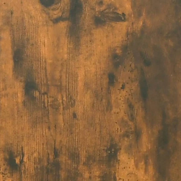 vidaXL væghængt sengebord 50x30x47 cm røget egetræsfarve