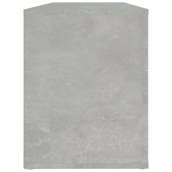 vidaXL skoreol 100x35x45 cm konstrueret træ betongrå